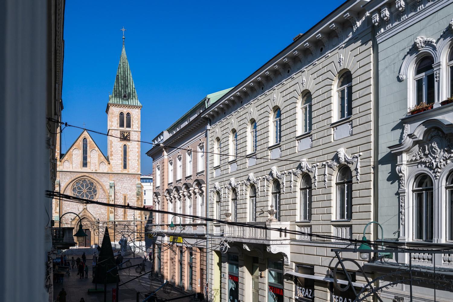 Modern And Design Apartments Near Cathedral Saraievo Exterior foto
